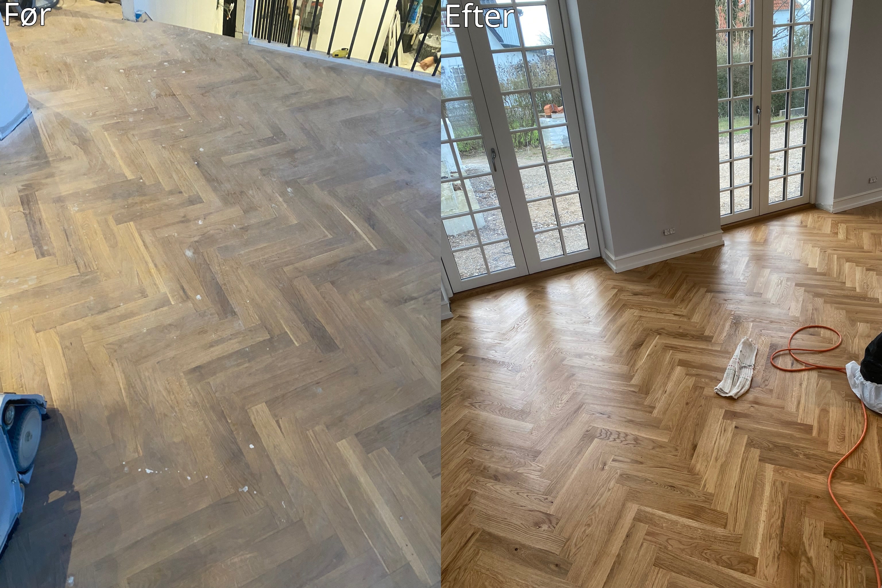 Før og efter billede