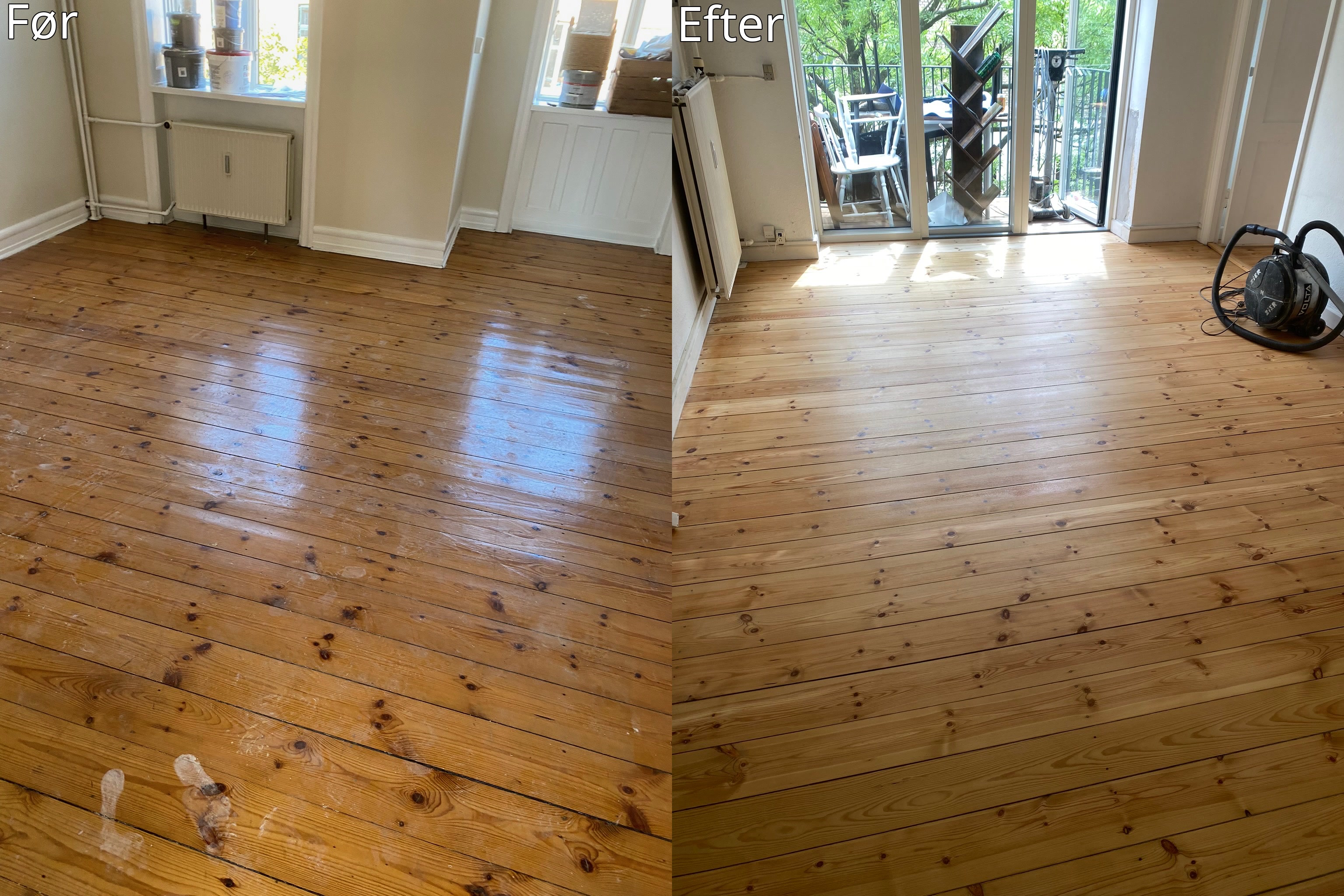 Før og efter billede