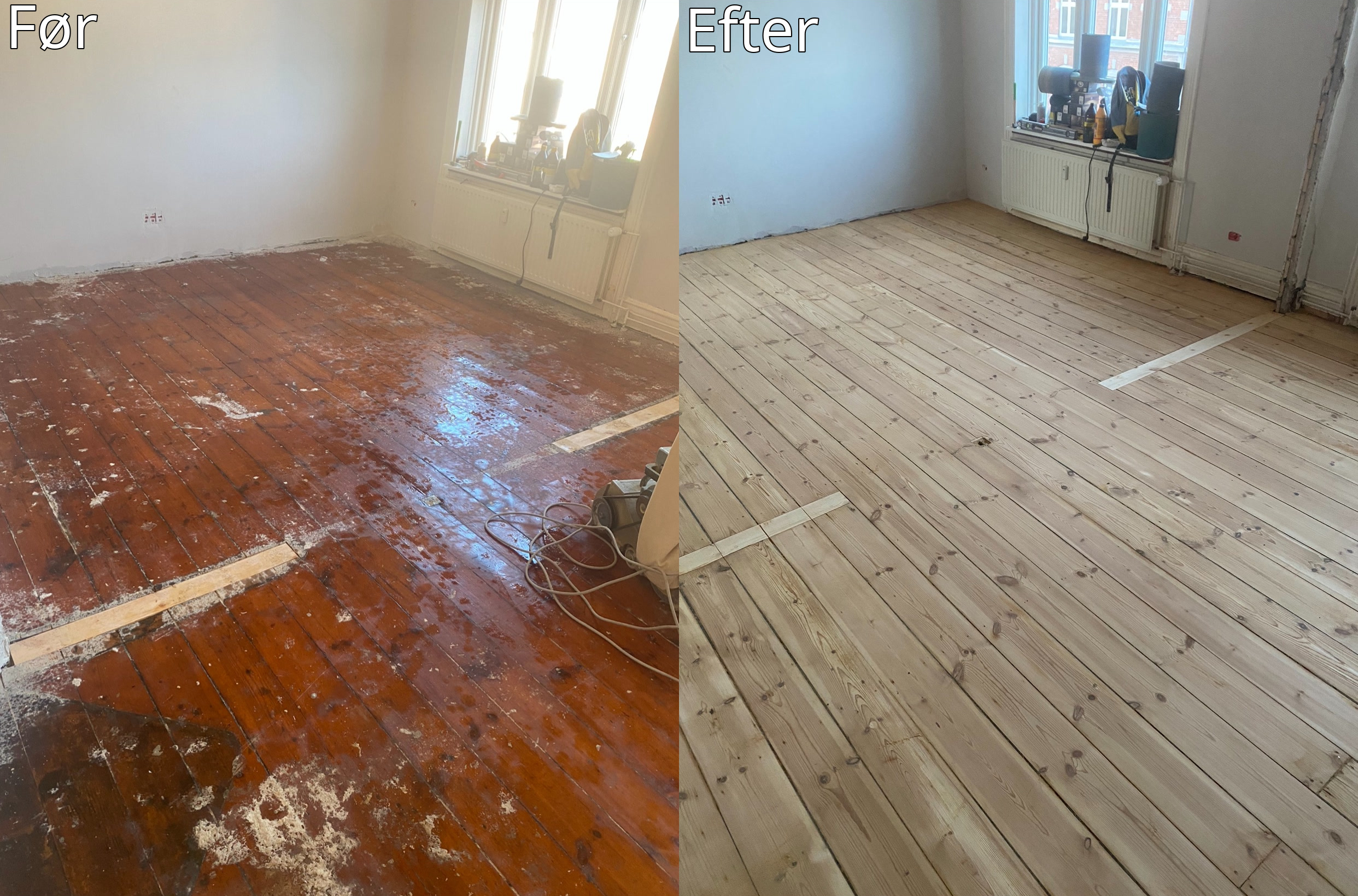 Før og efter billede