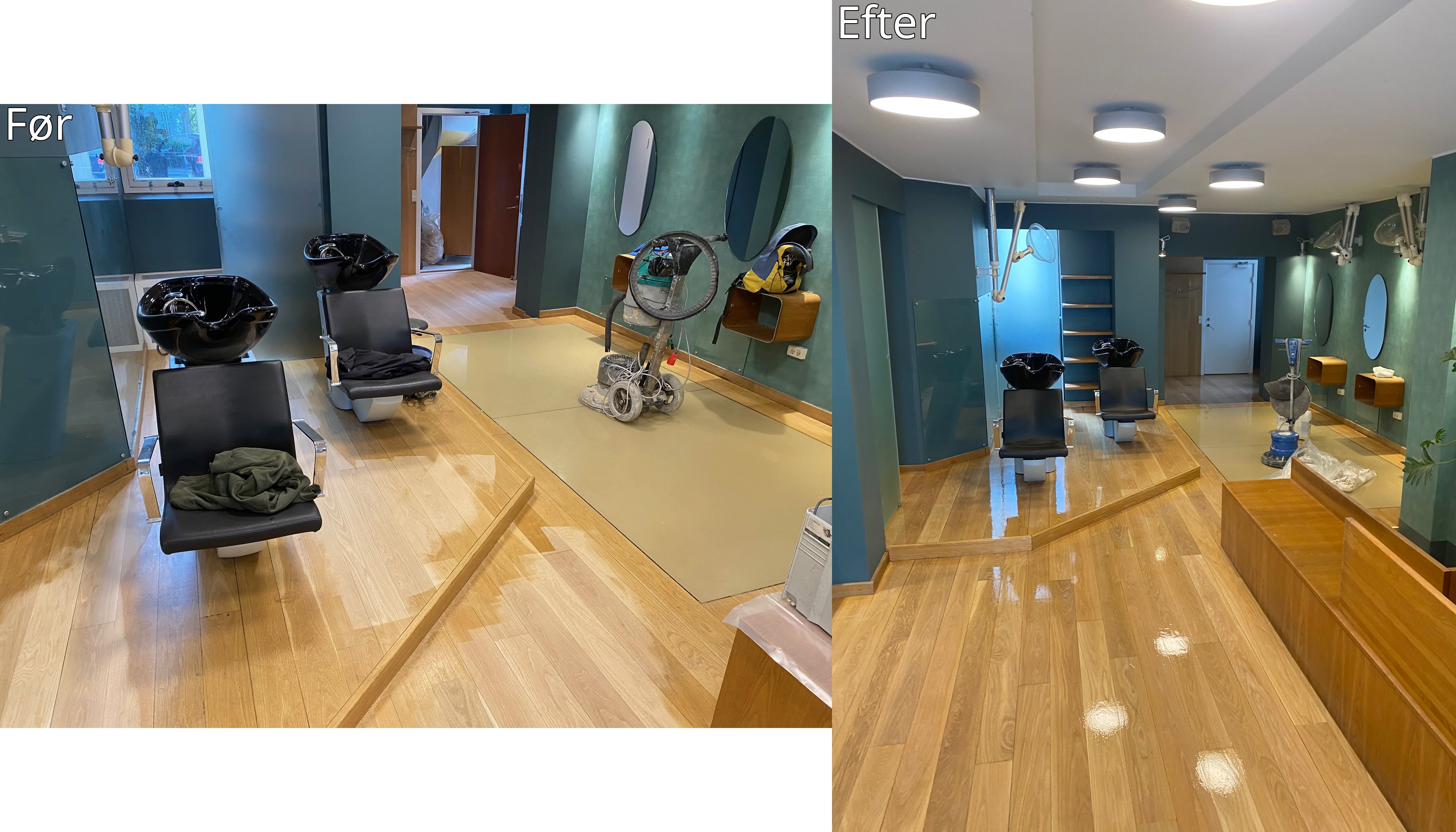 Før og efter billede