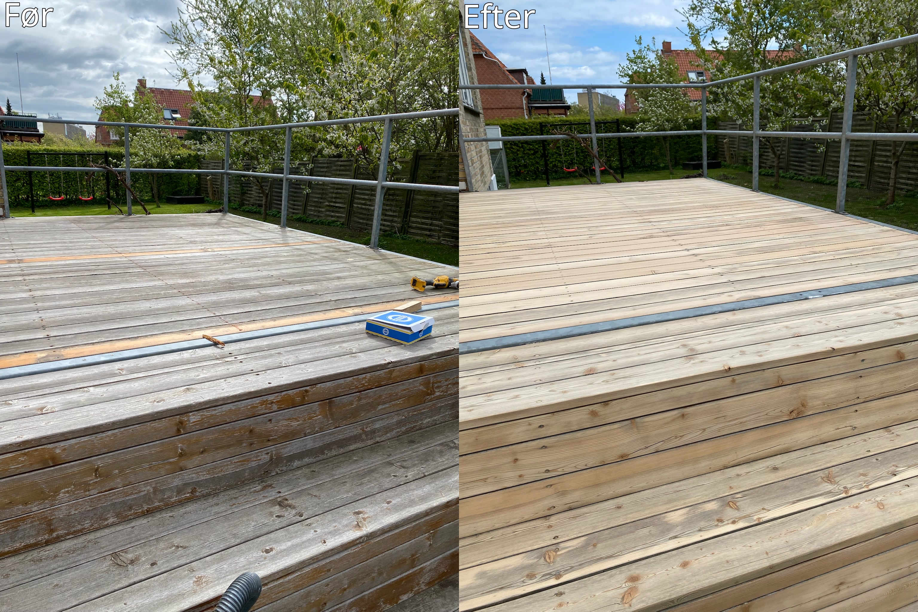 Før og efter billede