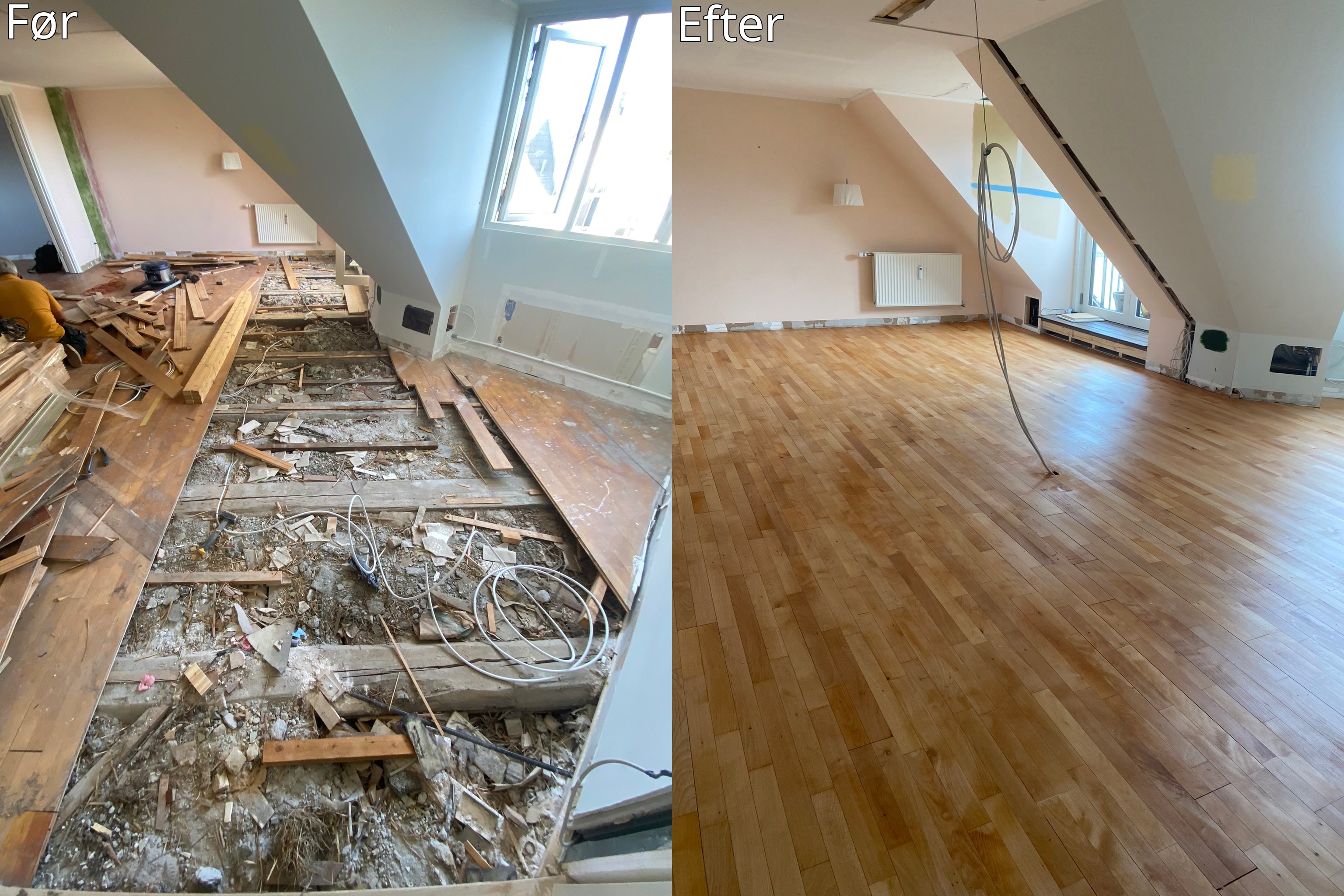 Før og efter billede